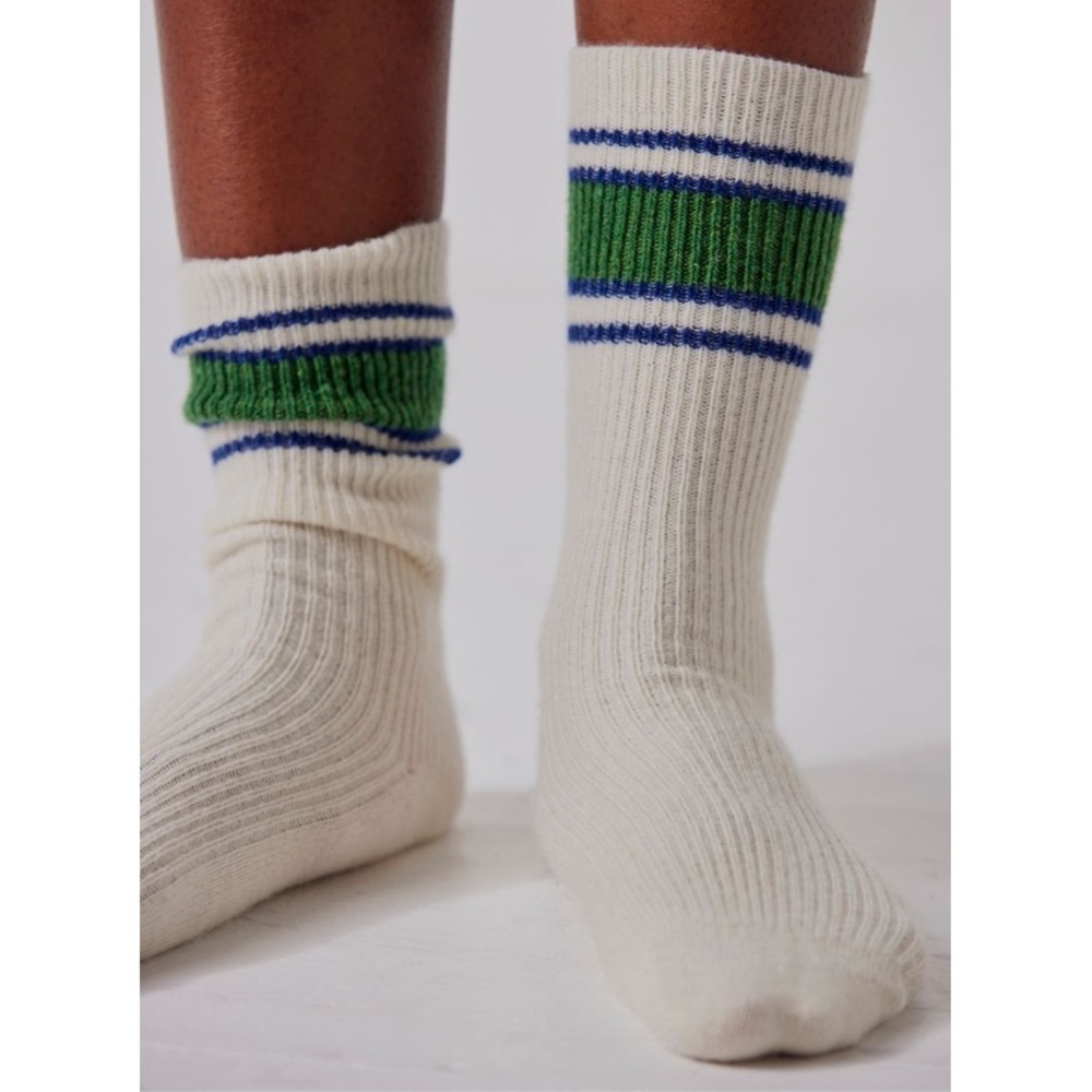 Free People cashmere tube socks